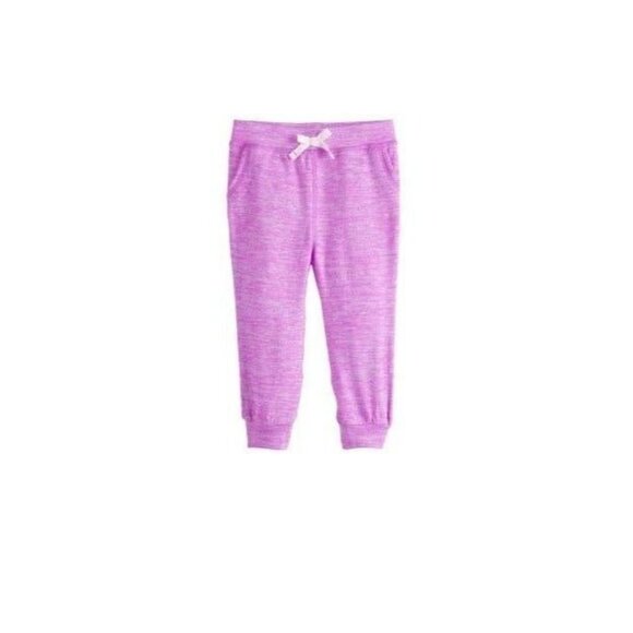 Baby Girl Jumping Beans Lilac Bouquet Snit Joggers Size 12M - Picture 1 of 6